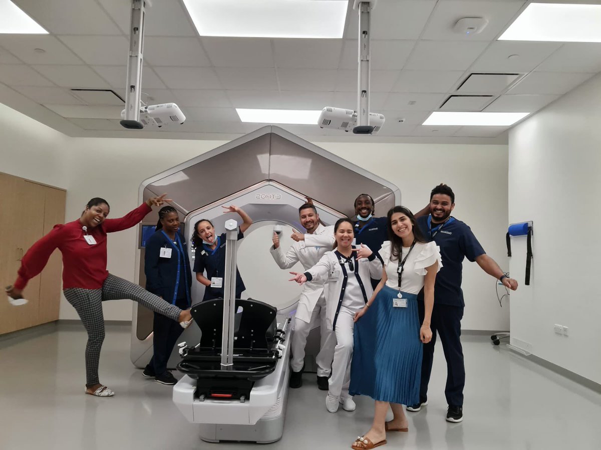 Happy Eid from @CCAD #RadOnc 🇦🇪 ! While everyone is on a break, we continue to fulfill our #privilege and #duty to #treatcancer with the most advanced #adaptiveradiotherapy ☢️ #kudos to this dedicated #team and their cheerful spirit! @ClevelandClinic @CleClinicMD @DrJohnSuh