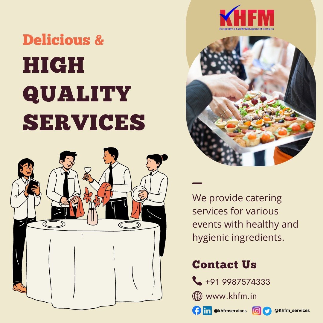 We provide catering services for various events with healthy and hygienic ingredients.

Call Us Now!🤳
+91 9987574333
khfm.in

#catering #khfmservice #banquet #foodiesofindia #foodie #wedding #cateringservice #instafood #events #chef #cateringindia #party