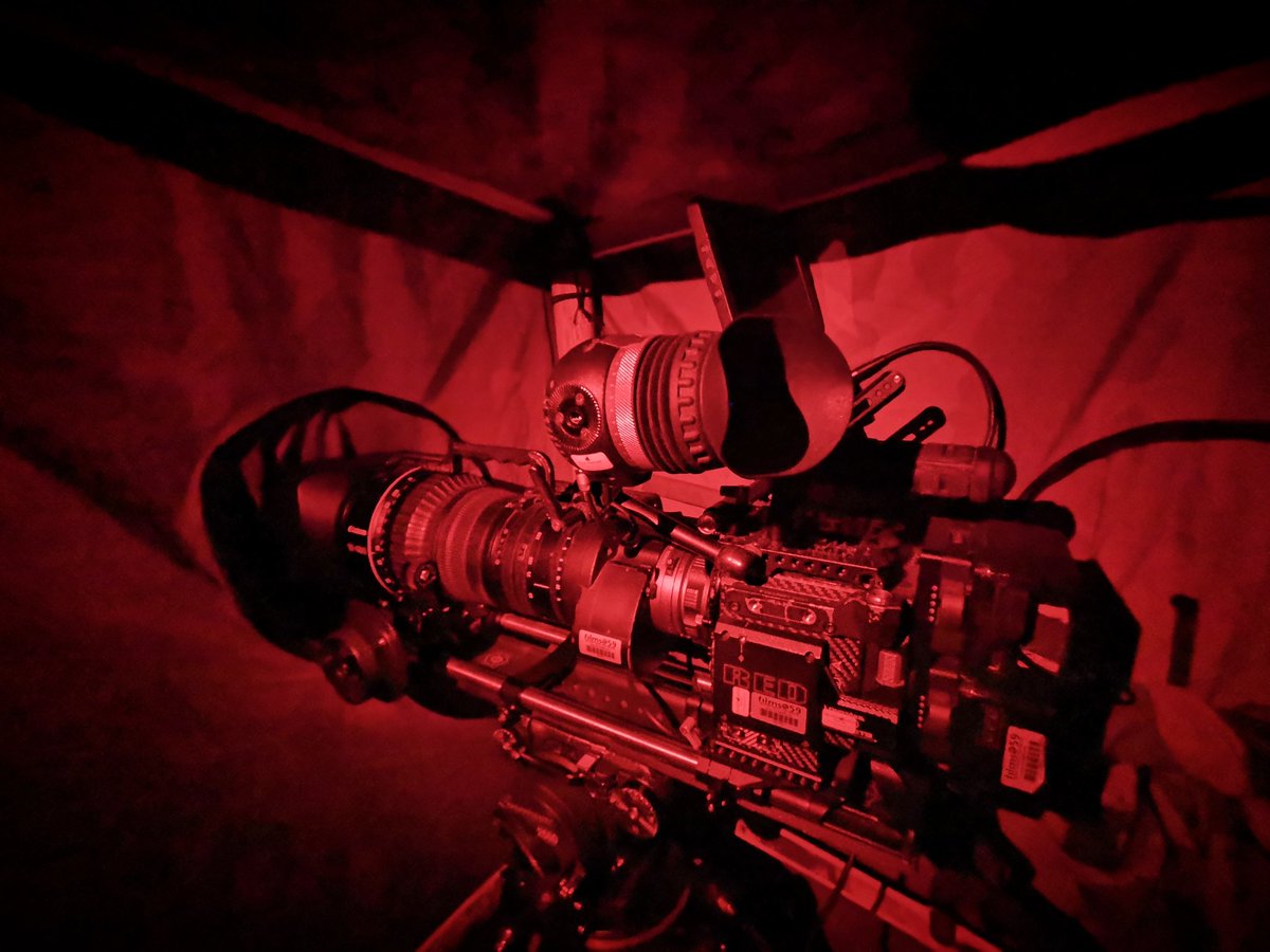 jraldred's tweet photo. The early worm catches the bird, so into my filming hide at 0430 this morning.
#RedHelium rigged in the red glow of my headtorch.
2 boiled eggs, flask of chai & an entire #jungle worth of #wildlife to keep me company. Bliss! 😁
#Bhutan #Himalayas #WildlifeFilming #wildlifeTV https://t.co/je6tUMrfDJ