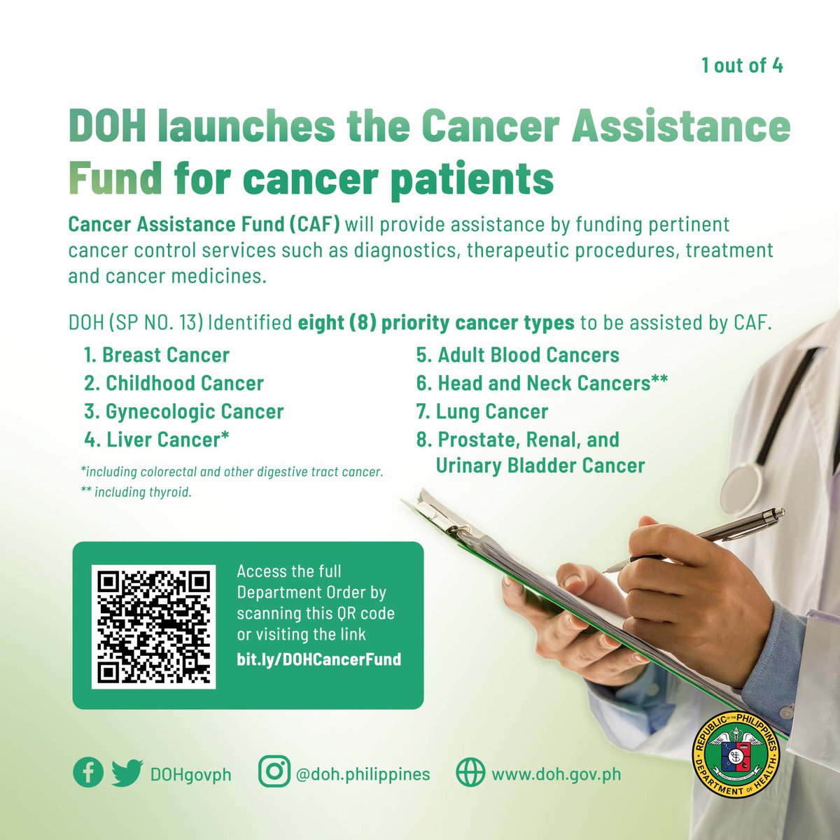 The National Integrated Cancer Control Act features two significant ...