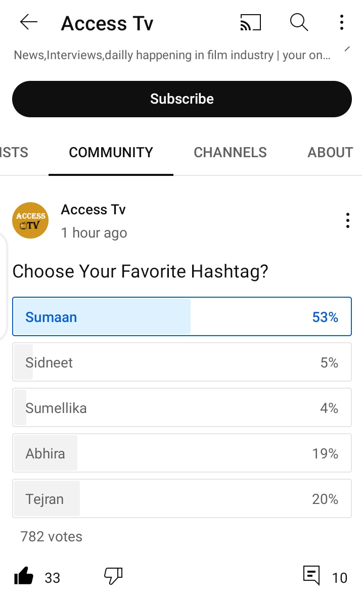 Please vote for #SuMaan 

#FahmaanKhan #SumbuITouqeerKhan
#Arylie 

Link👇
youtube.com/@AccessTVv