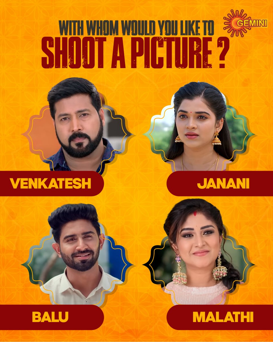 GeminiTV's tweet photo. 📸Evaritho kavalo Comments lo cheppandi
#GeminiTV #Serial #SerialsOnGemini #VontariGulabi #SerialsonGeminiTV #uppena #anuanenenu #favorite #entertainment #GeminiTVSerials #fun #chill https://t.co/cSvsYjjrgO