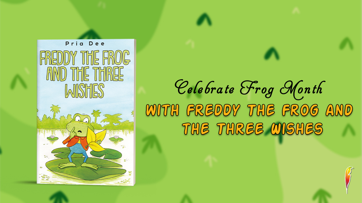 AMPublishersUSA's tweet photo. Leap into Frog Month with Freddy The Frog and the Three Wishes. Join Freddy, the small frog with big dreams, as he embarks on a magical journey of self-discovery. 🐸

Order your copy here | https://t.co/xzVUVANFR1 🔗

#Children #Readers https://t.co/6qBhFBfZOB