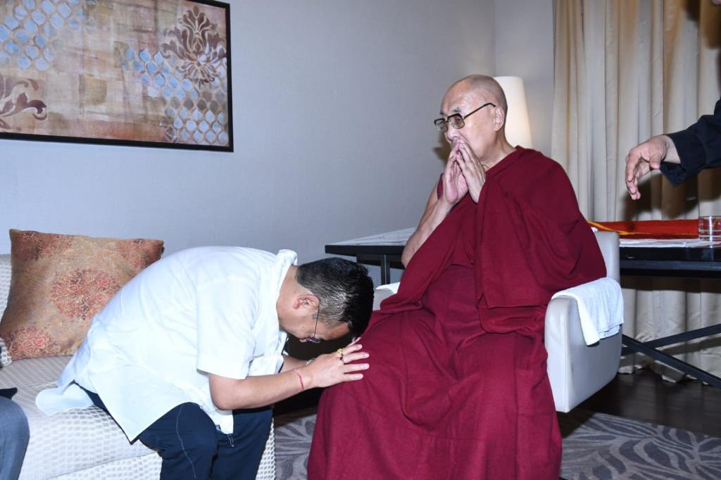 I extended an invitation to His Holiness to visit Sikkim and grace us with his valuable presence. He was kind enough to accept our invitation and has consented to visit Sikkim during October 2023.
2/2