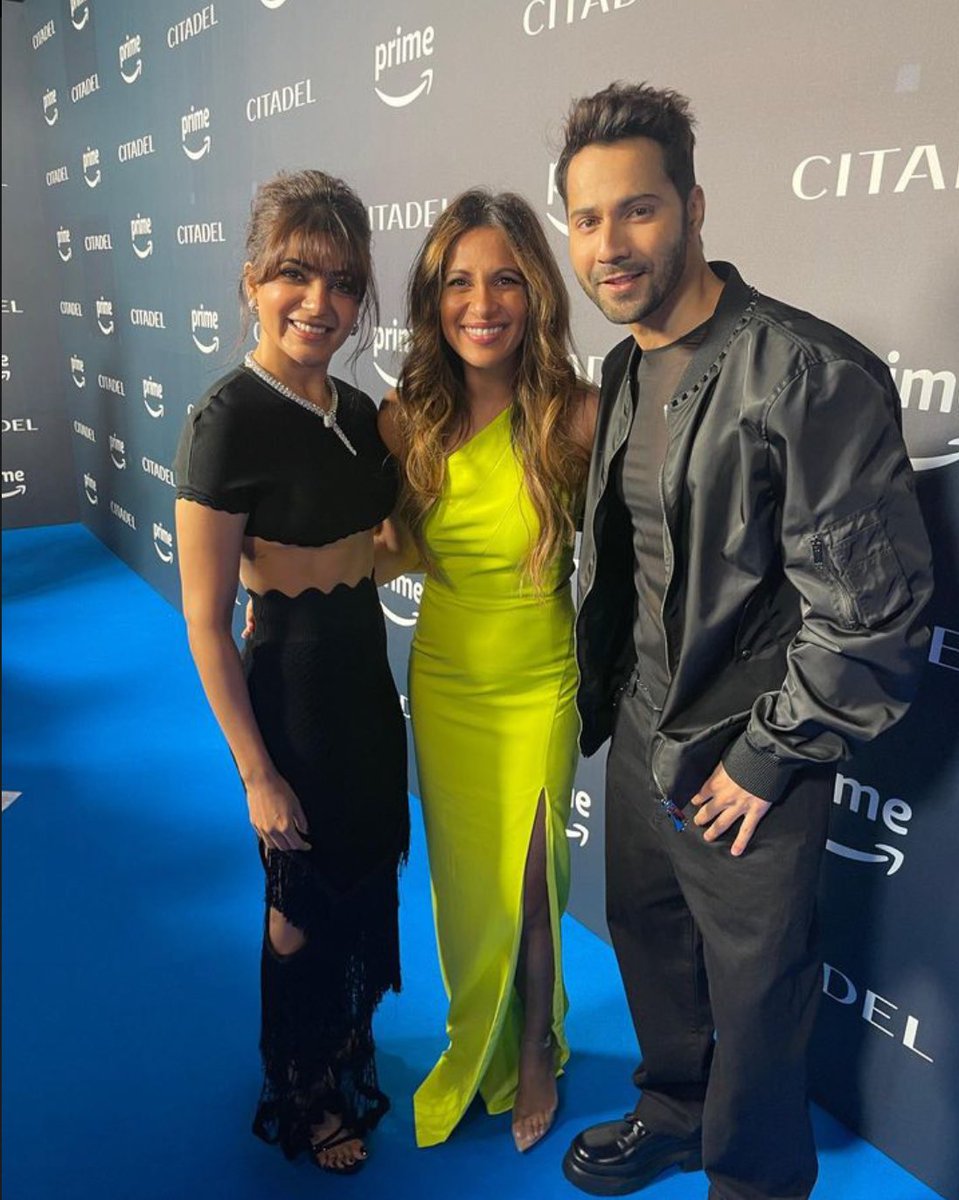 RoshSamLover's tweet photo. Some clicks from the #Ciradel premier in London 🫶
@Samanthaprabhu2 @Varun_dvn 

#SamanthaRuthPrabhu #Samantha #VarunDhawan #CitadelPrimeVideo #Citadel https://t.co/4NWciMwebZ