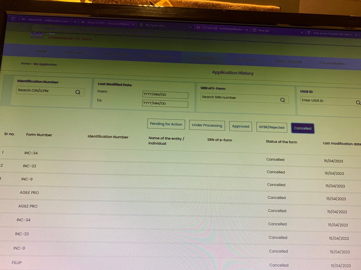 csavadhi's tweet image. Paid stamp duty deducted from
Bank and then the MCA instead of clearing payment of stamp duty cancelled the form. Complaint no. Fo_20230420756548 @MCA21India @HelpdeskMCA21V3