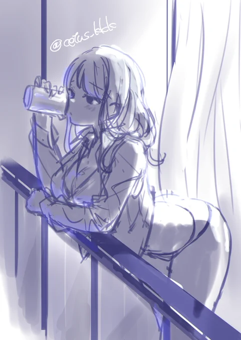 パンツあんま描いてない…こともないな!#これを見た人はぱんつを見せているキャラクターのイラストを貼れ 