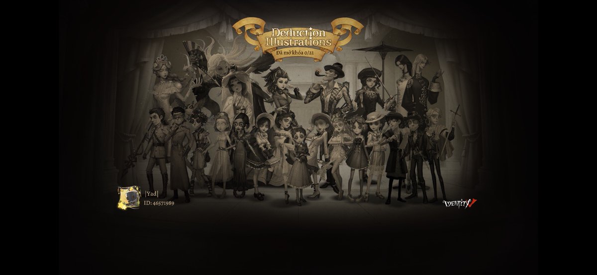 chipyad's tweet photo. Tôi đang chơi Identity V. Bạn nghĩ đó là game ư? https://t.co/ovCtGIL4vL