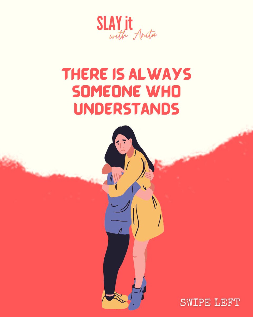usernameanitaa's tweet image. Many times, we find ourselves feeling alone, battling our emotions and thoughts in the hopes of finding solutions to our problems.  DM if it helped ease your thoughts in any way!
#MindStream #SlayItWithAnita #Emotion #Solutions #Friend #Mentor #RightDirection #Trust #Guidance