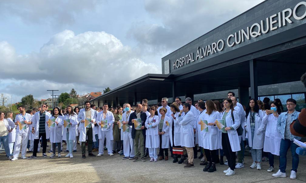 Suspendida a folga médica tras un pacto do CESM coa Xunta que inclúe máis remuneracións e estender a persoal que traballa na privada o complemento reservado ata agora só ao da sanidade pública praza.gal/falase?de=0455…