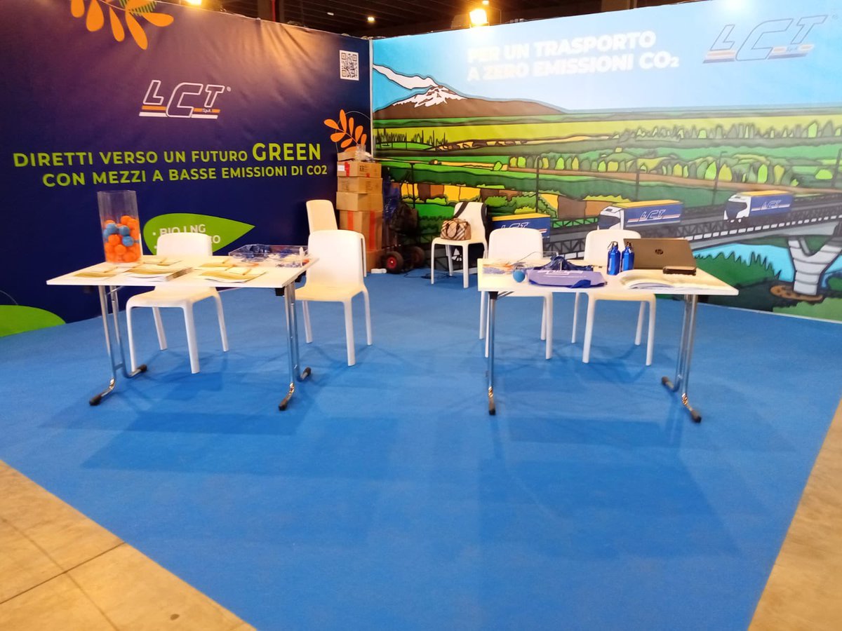 LctSpa's tweet photo. Ecomed 2023! #lctspa #green #iovadoabiometano https://t.co/AONzkLZWUb