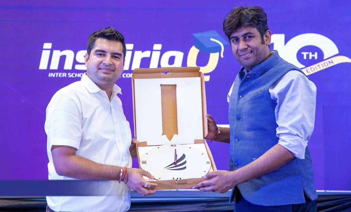 QuizGreycells's tweet photo. #Inspiria collaborated with #Quizcompany  Greycells and #Quizmaster Gautam Bose in presenting InspiriaQ #Quizcontest 2023 
#greycellsevents #greycellsquiz #siliguri #studentlife #quiz https://t.co/fGKNUggLo7