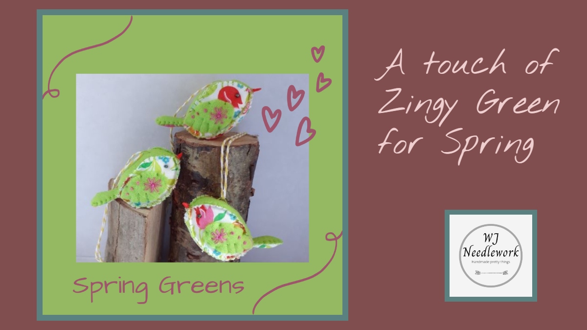 wjneedlework's tweet photo. Good morning #EarlyBiz 
Are you enjoying the beautiful weather?  why not add a little bright bird to your decor?  These zingy Spring Greens are in my gallery at @BritishCrafting all ready to post.

https://t.co/3i2boc9XBY

#tbchartisans #tbch #shopindie https://t.co/Bz25UMtbjh