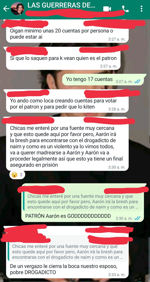 CryginaGeorge's tweet photo. Me han estado preguntando mucho el por qué hice esa "predicción" hoy por la mañana recibí este mensaje por Twitter, enviándome muchas capturas sobre lo que planeaban de quitar a naim de las votaciones y algo más, me pareció lamentable https://t.co/ieDf5TJ9WX