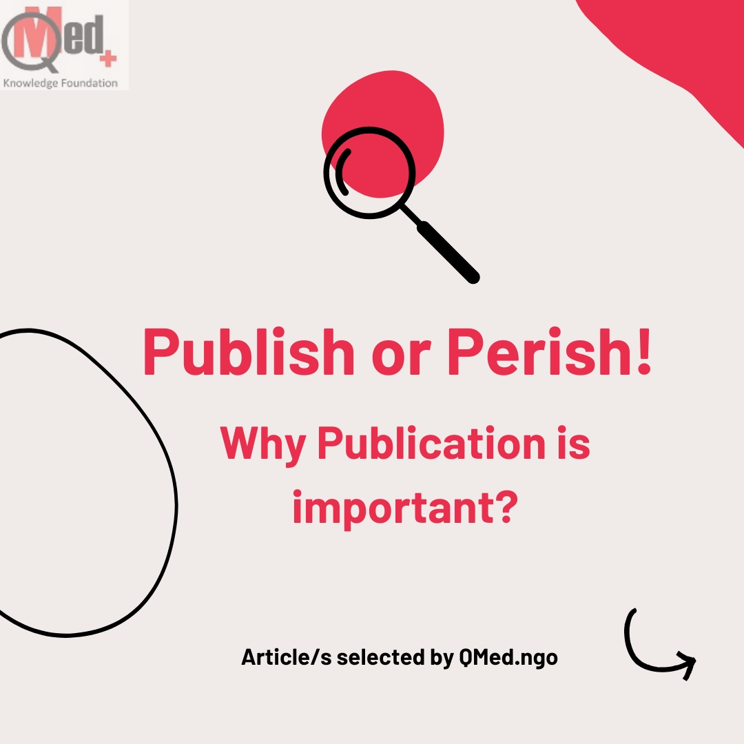QMedFoundation's tweet photo. The author addressed the issue of the decline of #publication & also highlights the importance of offering more publication opportunities and providing hands-on training in medical writing in the article,
https://t.co/aGte5Po8Pe
#MedicalWriting #Medicalresearcher #medicaljournal https://t.co/r1u5PUAZyF