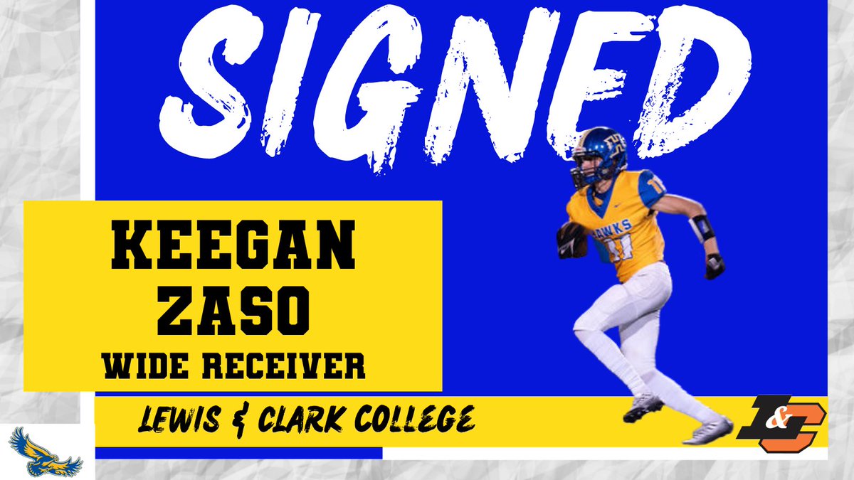 CoachPuniEllis's tweet photo. Congratulations Keegan Zaso! Buckeye Union High School Class of ‘23 Wide Receiver committed to Lewis &amp; Clark College! https://t.co/aA2zQWxNhO