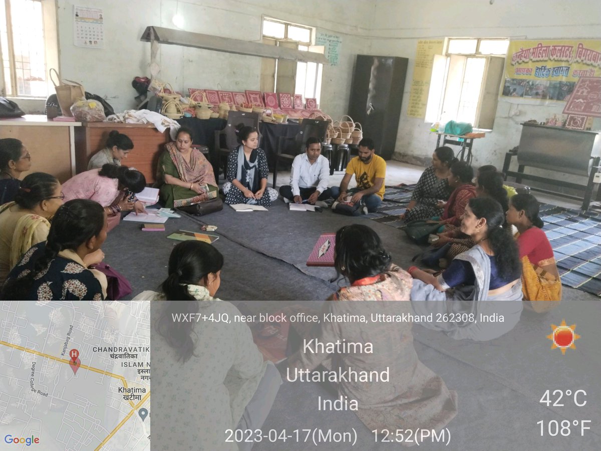 Khatima_RDUK's tweet photo. दिनांक 17 अप्रैल 2023 को कन्हैया महिला सीएलएफ न्याय पंचायत बिग्राबाग की मासिक बैठक हुई जिसमें सीआईएफ, लेन -देन एवं ब्याज की धनराशि जमा की गई। 
@basava_ias @BdoKhatima @nitikakh22 @REAPUSN @usncdo @SecyRDUK https://t.co/Rs3vAO8Ztg