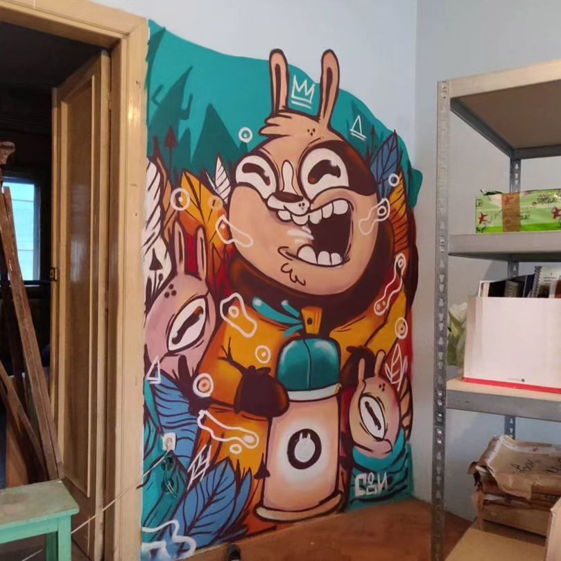 grid_mon's tweet photo. Rabbits @galeria21.bucuresti
I luv this color scheme
What do you guys think ,drop some love
#mural #streetart #artist #characterdesign #draw #graffiti #coonone https://t.co/hWCSY8p5QW https://t.co/anl23bkujM