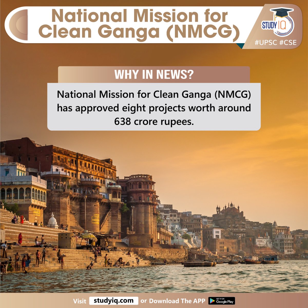 upsciq's tweet photo. National Mission for Clean Ganga (NMCG)

#nationalmissionforcleanganga #cleanganga #nmcg #gangariver #whyinnews #societiesregistrationact #surfacecleaning #ruralsanitation #industrialpollution #river #flagshipprogramme #uniongovernment #nationalriverganga #upsc #cse #ips #ias https://t.co/uIobYcwV8q
