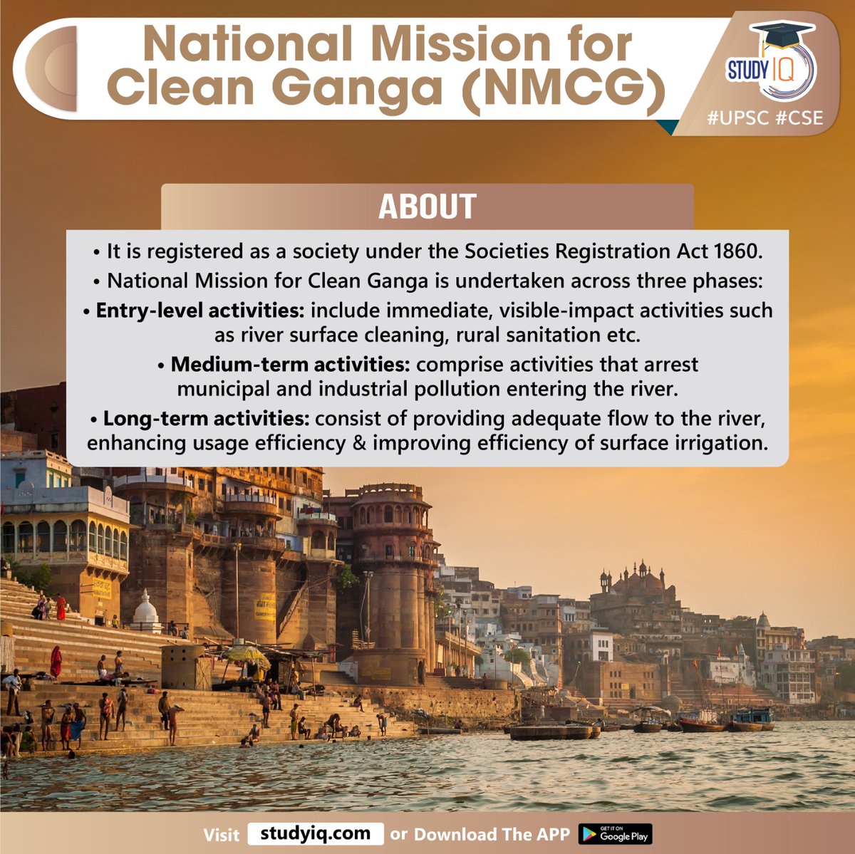 upsciq's tweet photo. National Mission for Clean Ganga (NMCG)

#nationalmissionforcleanganga #cleanganga #nmcg #gangariver #whyinnews #societiesregistrationact #surfacecleaning #ruralsanitation #industrialpollution #river #flagshipprogramme #uniongovernment #nationalriverganga #upsc #cse #ips #ias https://t.co/uIobYcwV8q