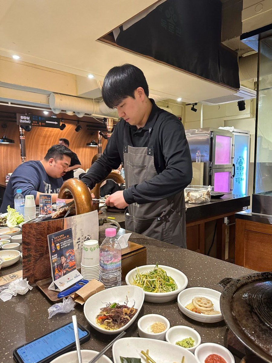 First day in this new country and being taken by friends to eat new dishes