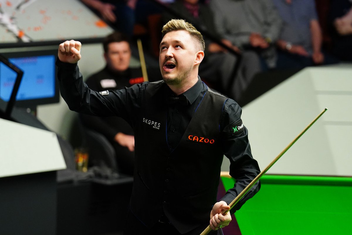 Warrior147fans's tweet photo. The Warrior Kyren Wilson @KyrenWilson produces a magnificent display in his opening round beating Ryan Day 10-5 including a Maximum 147 The Crucibles 13th and 4 further Centuries 
Higgins next up in a best of 25 played on Sunday at 10am and 7pm Concluding Monday at 1pm
#snooker https://t.co/4Frgmca3in