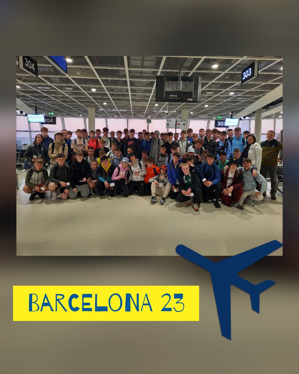 All checked in and ready for take-off this morning
