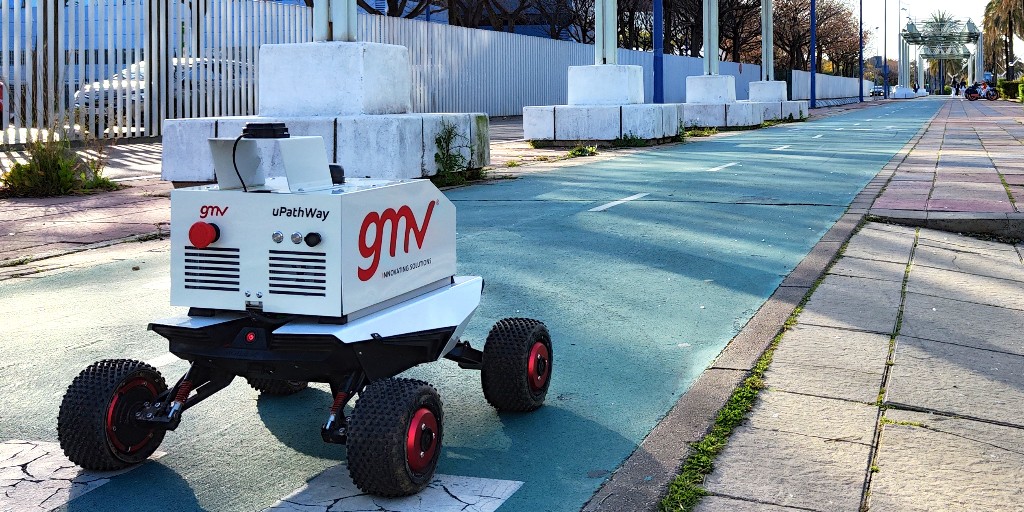 infoGMV's tweet photo. Introducing #uPathWay as the ultimate #OutdoorRobotics #CloudPlatform, capable of carrying out mobile robot navigation in any environment with the only requirement of LTE coverage: https://t.co/86pkVAITT3
#CloudRobotics #Robotics https://t.co/EAEDnjpx4J