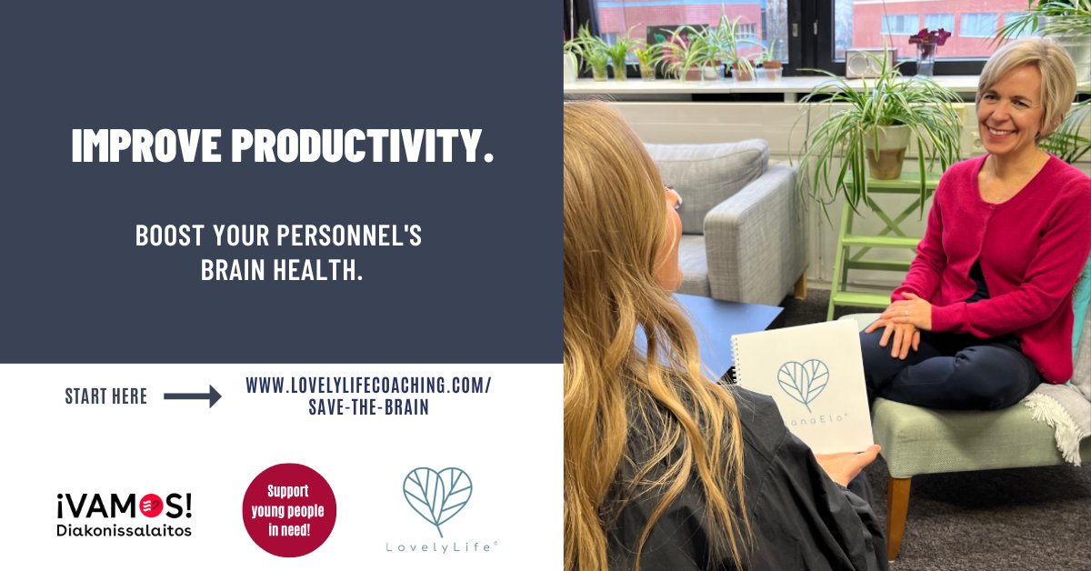 Would you like to be a humanly sustainable brain health-supportive company? 🧠 Take your next step 🚶‍♂️ and join the Save the Brain Campaign! 

lovelylifecoaching.com/save-the-brain/

#savethebrain #brainhealth #wellbeing #coaching #sustainability #youth #vamos #lovelylife #wellnesscoaching