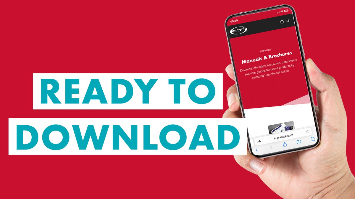 myGrantUK's tweet photo. Looking for one of our latest brochures or installation manuals? Then simply head to our website to download the product literature you need in one simple click! https://t.co/H6G1th42TX https://t.co/T0sKzqgVlX
