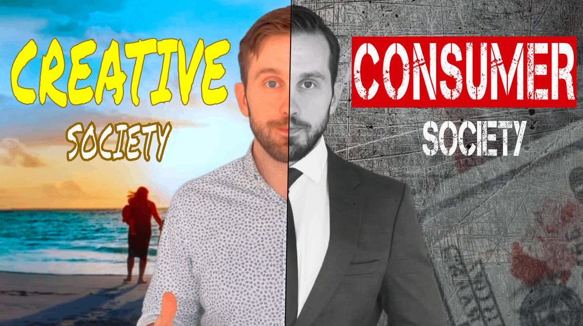 🌍 #CreativeSociety: Thriving Beyond Consumerism

The dead-end of consumerism or fulfilling and sustainable #future?
Let's choose the world of #unity and #innovation, where human life is the main value:

▶️rumble.com/v2iij5i-consum…
▶️youtu.be/YaZrF9cbZKU

#GlobalCrisis