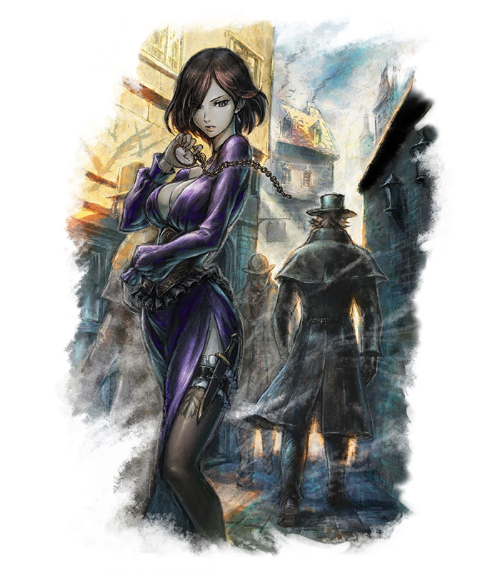 Pelogsan's tweet photo. I FINALLY started Octopath Traveler 2 and ofc i l knew exactly who i wanted to choose as my primary character. Throné is a fricking beautiful badass queen 💜 https://t.co/9xfclI0sGB