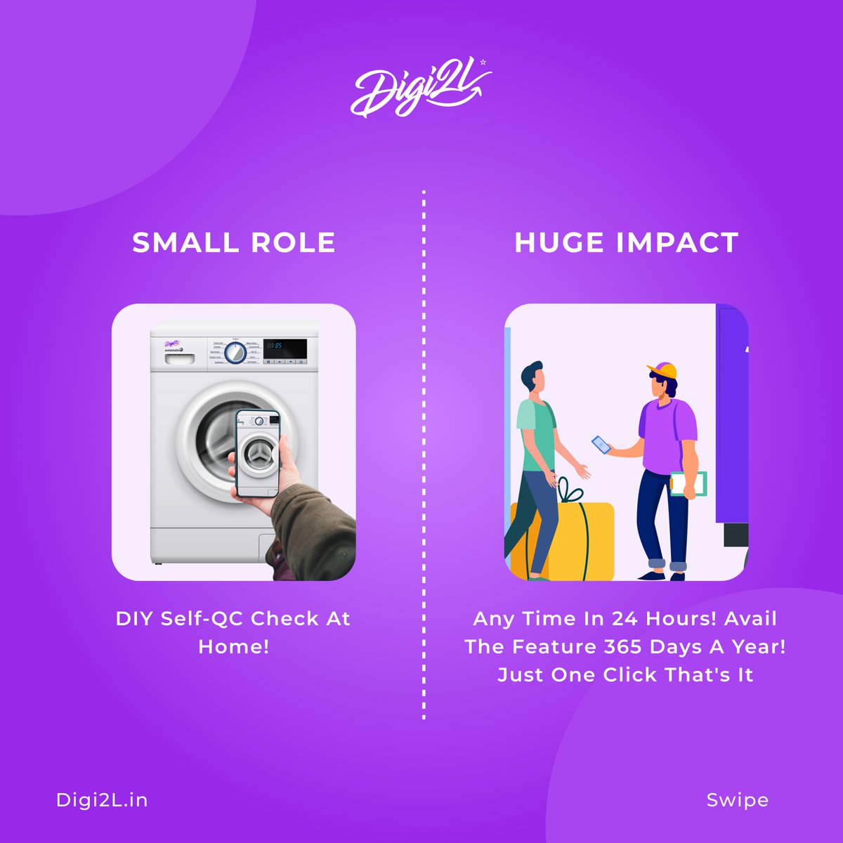 Digi2L_'s tweet photo. Small Role! Huge Impact!|
#usedappliances #refurbished #sustainability #digi2l #india #bestplatform #selloldappliances #sellyouroldappliances #bestprice #doorsteppickup #qualitycheck #hasslefreeservice #smallrolehugeimpact #smallrolebigimpact #sellold #smallrole #HugeImpact https://t.co/5jkOhPIxVI