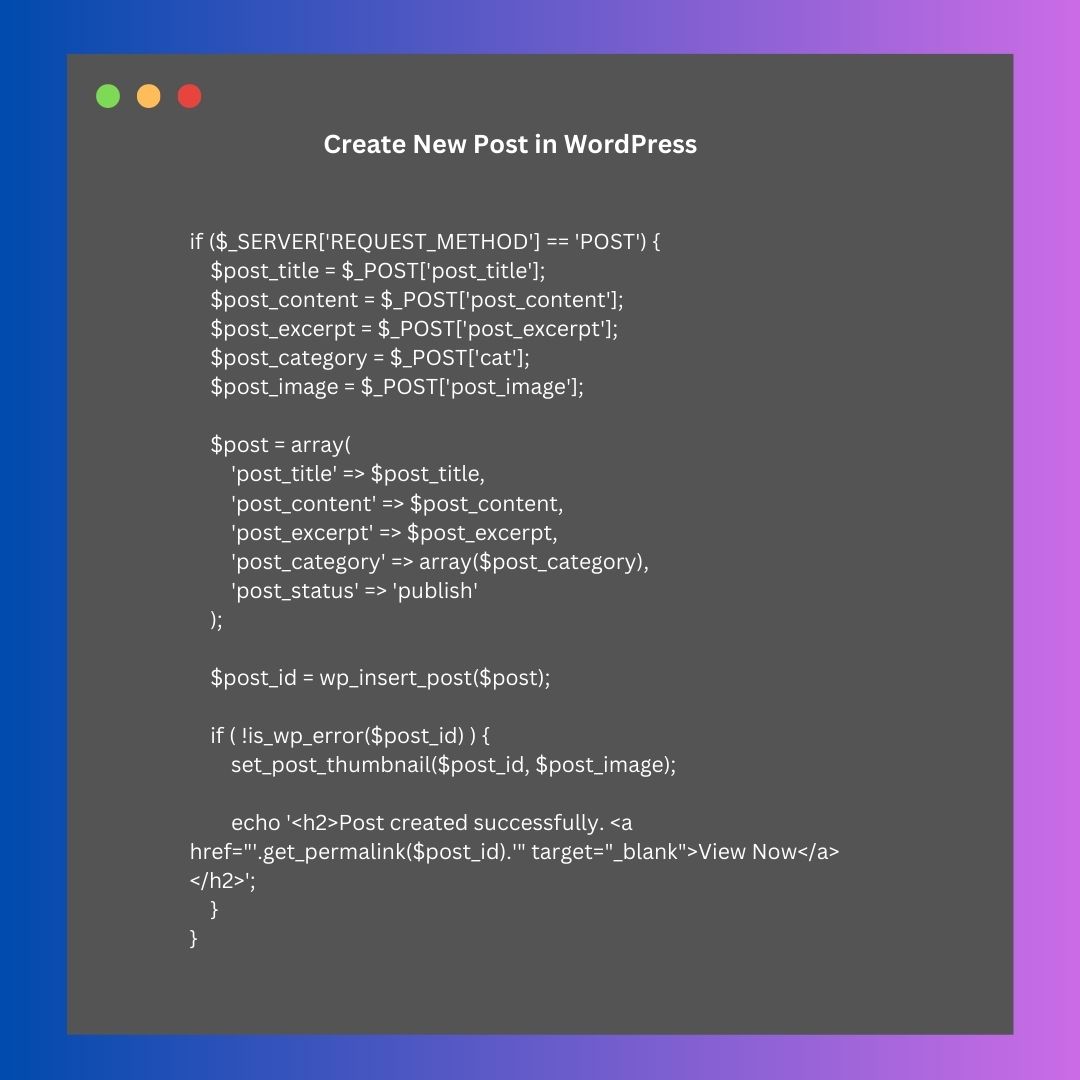 vijakbusiness's tweet photo. How to Add Frontend Posting in WordPress using code
https://t.co/65pP6nALc3
#wordpress #webdesign #webdesigner #webdeveloper #forntend #forntenddeveloper #forntenddevelopment #coding #codingpics #codinglife #html #php #developer #developers #developerlife #developerjobs https://t.co/CSUDAdkHcX