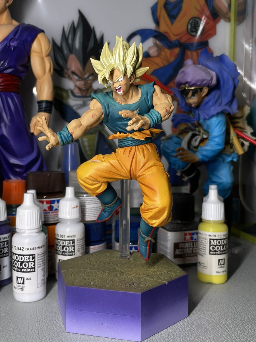 龙珠重涂
DXF 最后的元气弹
Msp初版悟空配色
血迹参考漫画
涂装：PASK