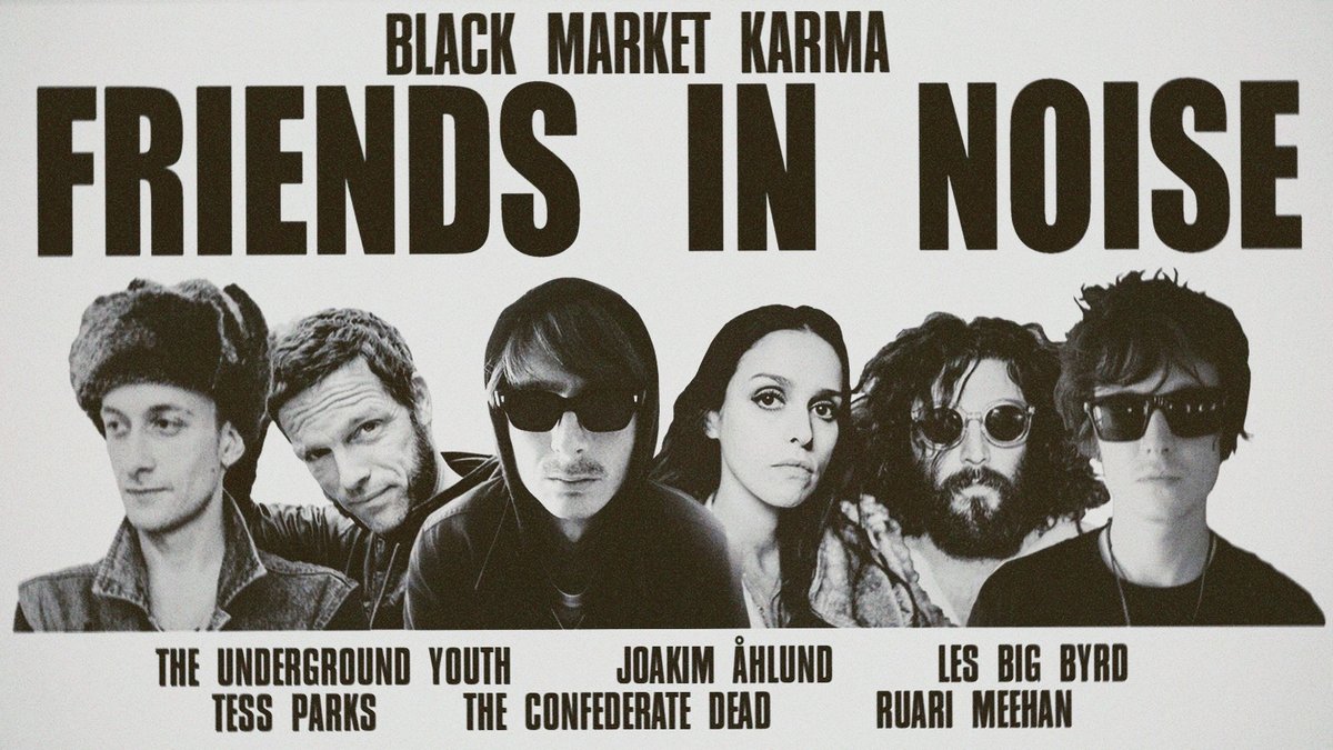 shamelessbuzz's tweet photo. The brilliant nostalgia found in the guest-laden 'Friends in Noise' LP from #BlackMarketKarma @blackmarketkarm is praised at Sounds Vegan @Anne_Reko. The review features a look at the video for 'Heady Ideas (Joakim Ahlund Remix)' ~ https://t.co/0oiBUZcFU6 @flowerpowerreco https://t.co/BJzjj0u0hT