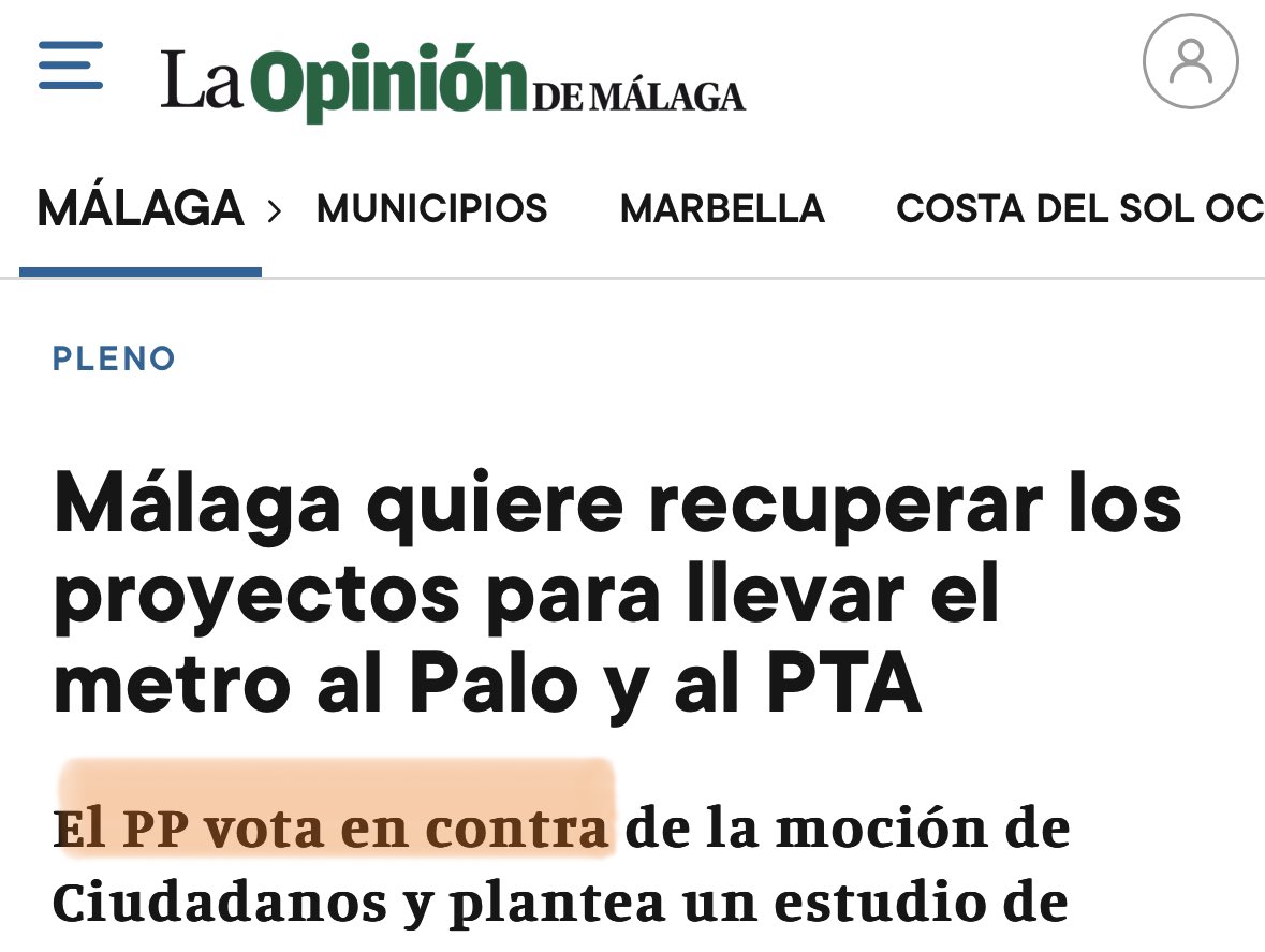 AleCarballoG's tweet photo. Los empresarios respaldan de manera unánime la propuesta de @CsMalaga frente a los túneles faraónicos del PP para enterrar coches y centenares de millones de €. El dinero es finito, miremos al futuro de verdad de la movilidad en Málaga: metro y cercanías.
https://t.co/cSvzwZhTLN https://t.co/T2c512RhVM