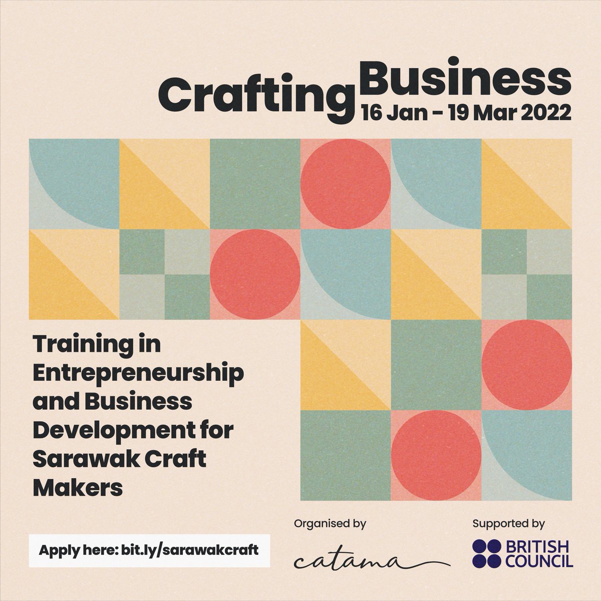 my_British's tweet image. Supported by our Crafting Futures grant, @CatamaCrafts empowered Sarawakian craft makers by applying the Digital Craft Toolkit, while building meaningful connections along the way.

Read more at: britishcouncil.my/programmes/art…

#CraftingFutures #DigitalCraftToolkit #CraftEntrepreneurs