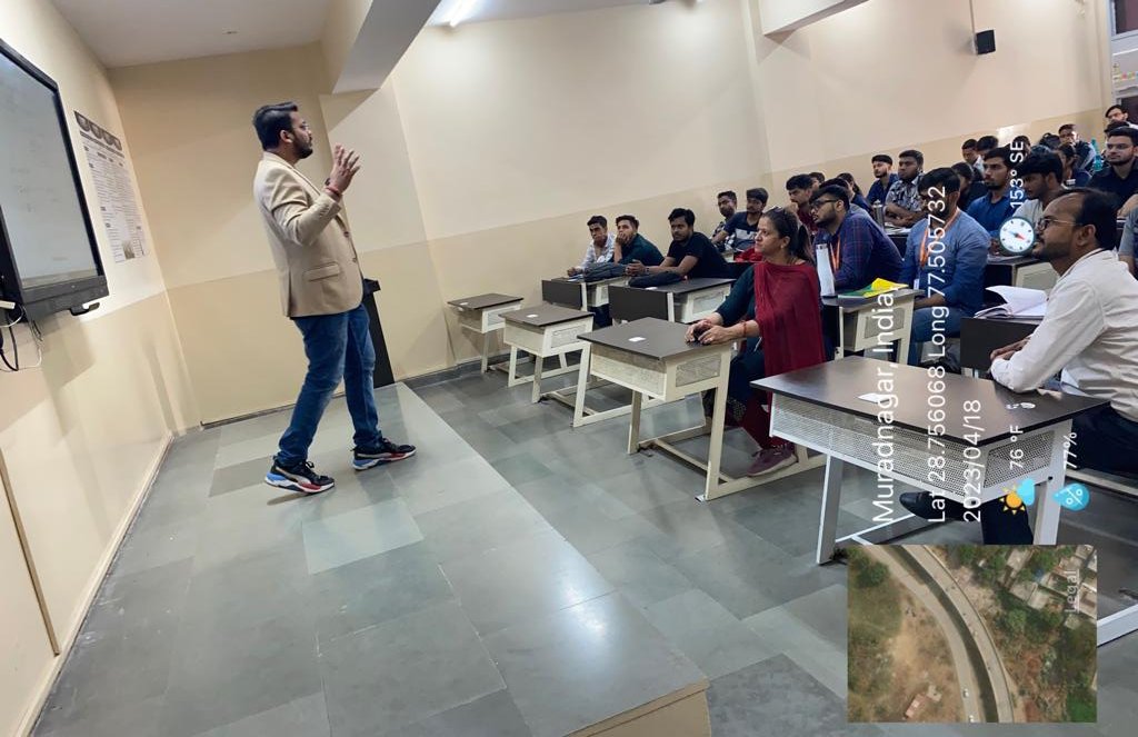 Kiet_edu's tweet image. On April 18, 2023, the Department of #Computer_Science_and_Engineering hosted an #alumni_interaction #session that was conducted by Mr. Neeraj, a member of the #CSE 2015 batch.
#kiet_group_of_institutions #KIETGZB #kietengineeringcollege #KIET #AKTU #AICTE #entrepreneurship