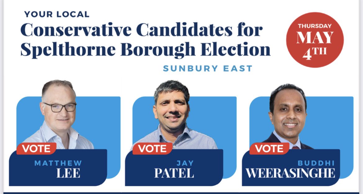 Halliford & Sunbury Conservatives (@hstories4) on Twitter photo 