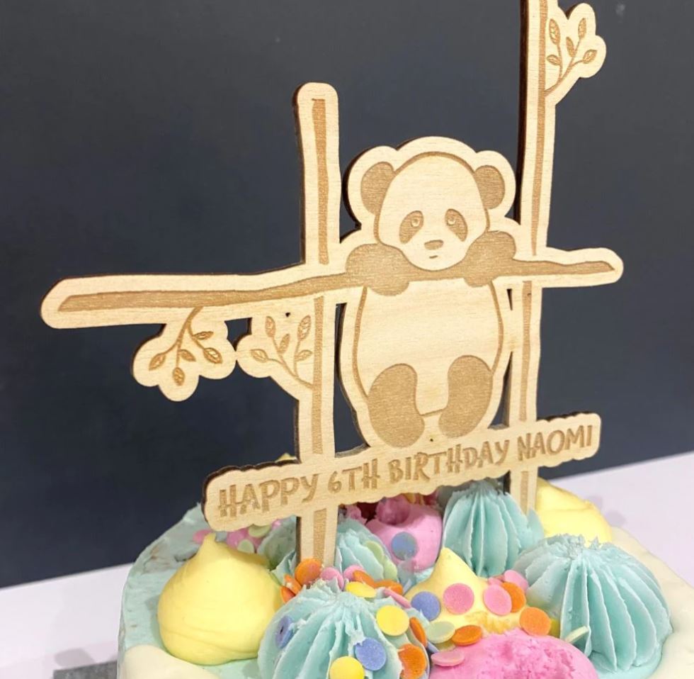 🎂 Birthday Topper! 🎂

How cute is this Personalised Wooden Panda Cake Topper! 

🛒 Shop: bit.ly/3L7yG0M

#luckandluck #partyshop #partysupplies