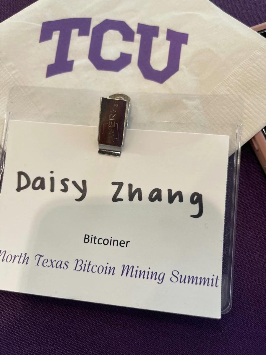 JdkCapital's tweet photo. Attended The North Texas Mining Summit 2023 today and it was an amazing experience! got network with some great people in the industry. Can’t wait for next year’s summit! #NorthTexasMiningSummit #bitcoinmining #Bitcoin2023 

@lee_bratcher @TXblockchain_  @NeeleySchoolTCU https://t.co/kpWiNmNf5K