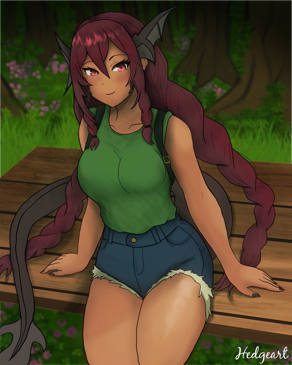 HedgeSTK's tweet photo. Does drawing waifus also count as a daily content creation ?🤔
Now I have to avoid the 8 month break🙄 

Really happy with the result. I put way too much time into it and had to force myself to stop it because it was getting too much work but I'm proud of it.

here is Aramesia!🐲 https://t.co/l0T0I9KYEs