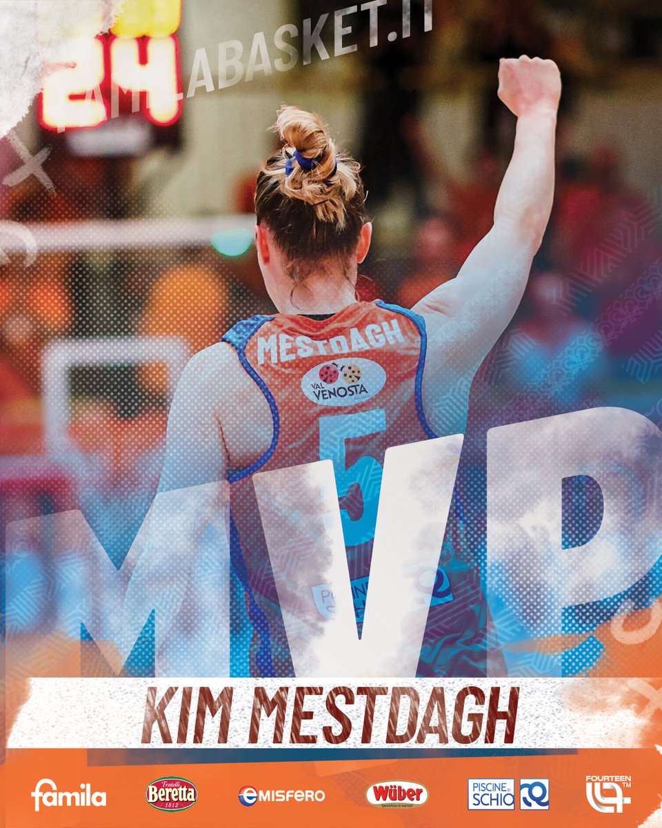 familaschio's tweet photo. MVP of the match ๐งก
@MestdaghKim sooo precious!
In the comeback victory vs @REYER1872:
๐ฏ Points: 14
๐ฏ Two points: 3/5
๐ฏ Three points: 2/3
๐ Rebounds: 6
๐ช๐ป Fouls drawn: 5
๐ Assists: 3
โ
Efficiency: 23
#familaschio #lbflive #orangegeneration #fourteenyourteam https://t.co/lBwX5Pd6rI