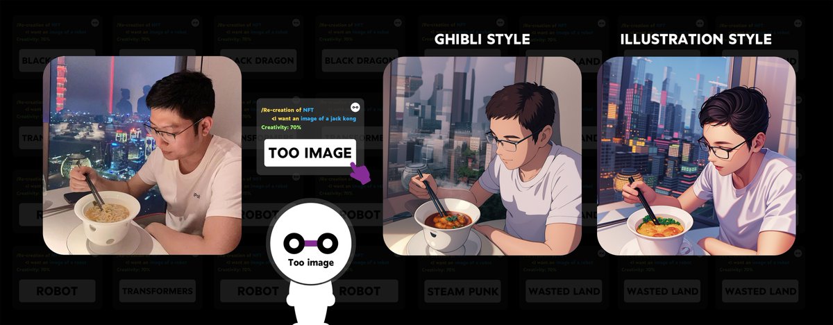 AINN_image's tweet photo. 📢📢Beta version feature preview!!!

Jack Kong in Different Styles. @punk8185  #AIGC  #secondarycreation #web3 https://t.co/OJHhzlh3ZR