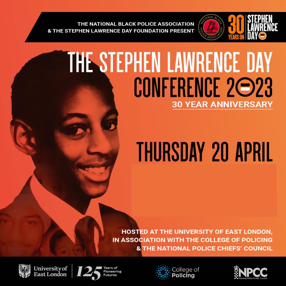 Early start for us. Looking forward to the conference and representing @StaffsPolice @sldayfdn @NBPAUK #SLDay23 #StephenLawrenceDay #SLDF30YearsOn #StephenLawrence #BecauseOfStephen #ALegacyOfChange #LiveYourBestLife