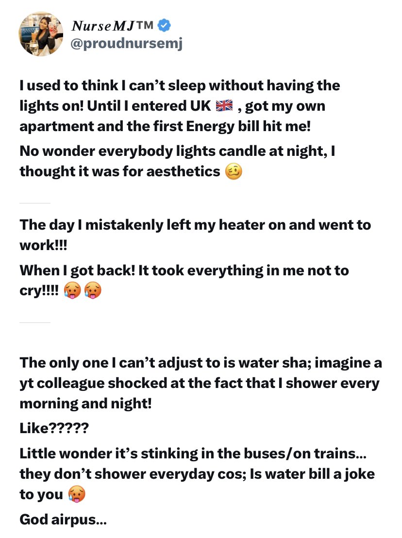 Postsubman's tweet photo. - “I used to think I can’t sleep without having the lights on” - UK based nurse. https://t.co/hI3j4G9OUY