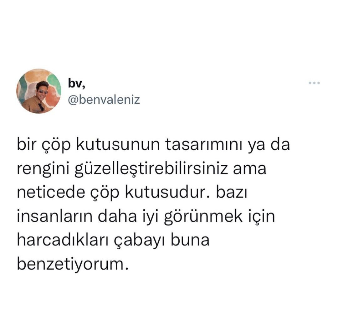 BurcuAcir's tweet photo. Aynen öyle.. https://t.co/qOppq4EkkV