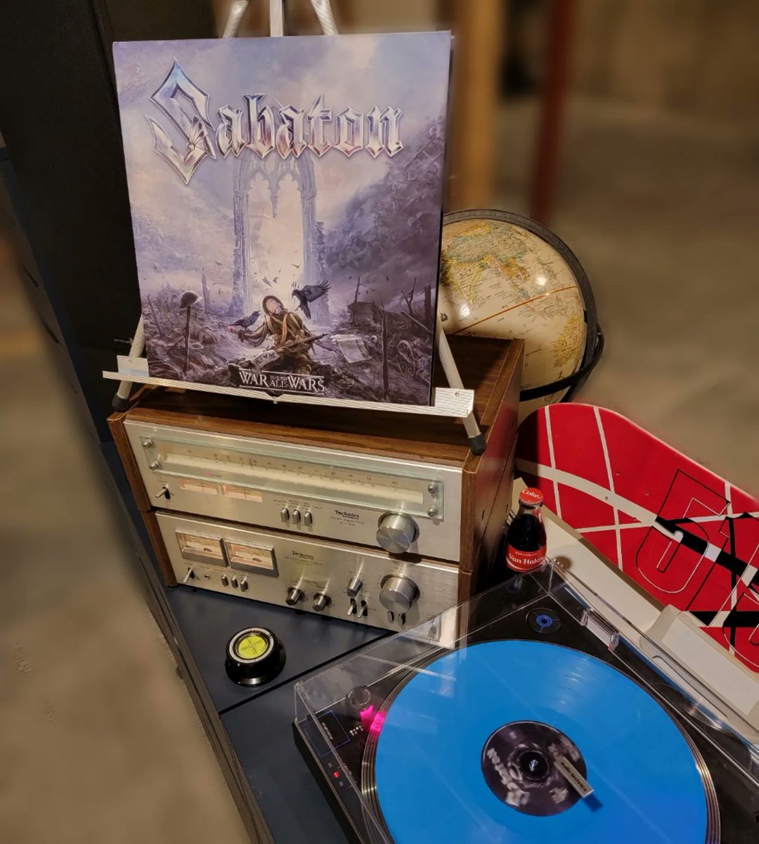 guenthergraphic's tweet photo. Sabaton- The War To End All Wars. Limited Ed 1500. Misspress/Misprint due to it being the history version. Pacific Blue vinyl. 2022. #sabaton #album #albumcollector #albumcollection #record #records #recordcollector #recordcollection #vinylalbum #vinylcollection #vinylcollector https://t.co/AKSI4Y5VQ6