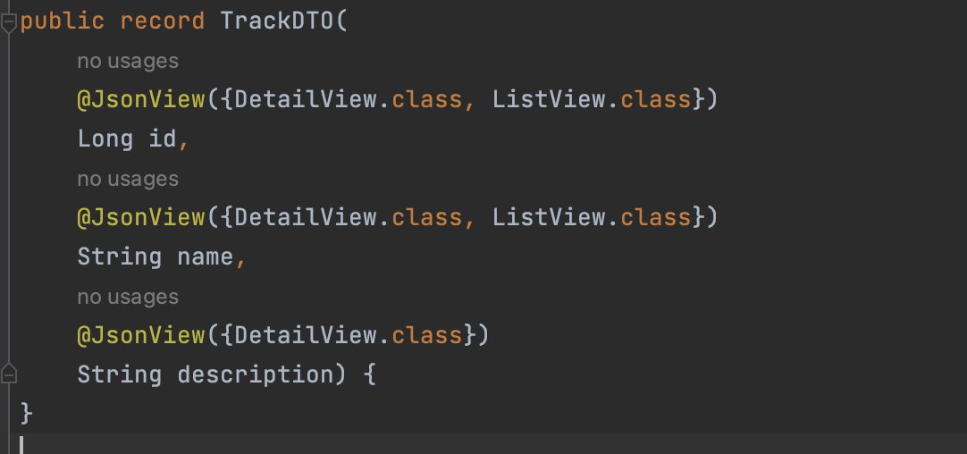 Stephan007's tweet image. Falling in love with Java Records because I didn&apos;t know this combination would work: JSON Views🚀 
#Record #Java17 #MapStruct #JsonViews